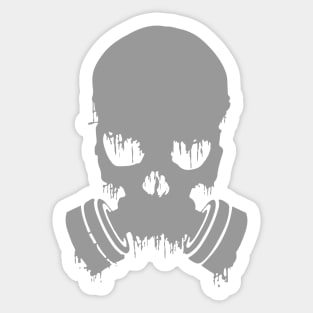 Black Skull Sticker